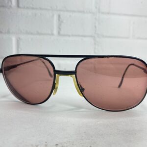 Marchon NYC Women Glasses Frame Derek Black Pink Tone Eyeglasses 51[]16 135 2599